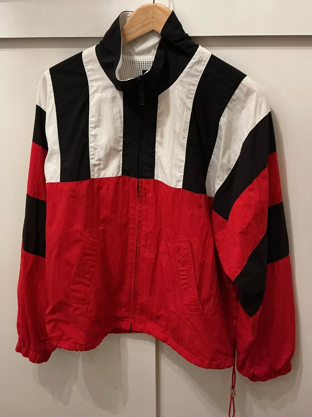 Vintage 1998 Liz Sport Liz Claiborne Colorblock Windbreaker Jacket L